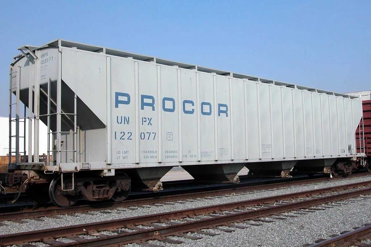 hopper railcar parts diagram