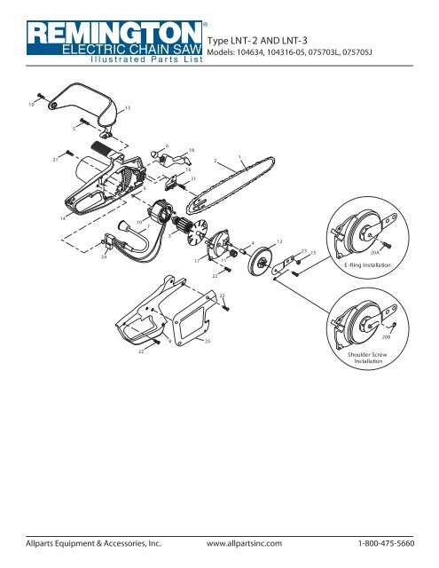 chain parts diagram