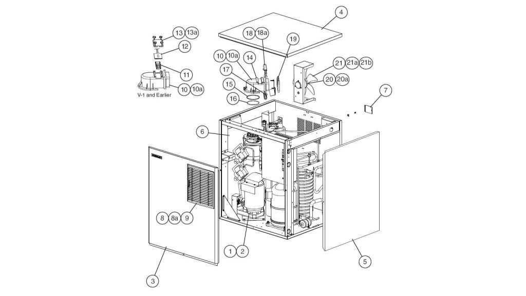 hoshizaki ice machine parts diagram