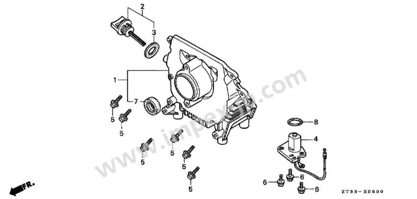 honda eu1000i parts diagram