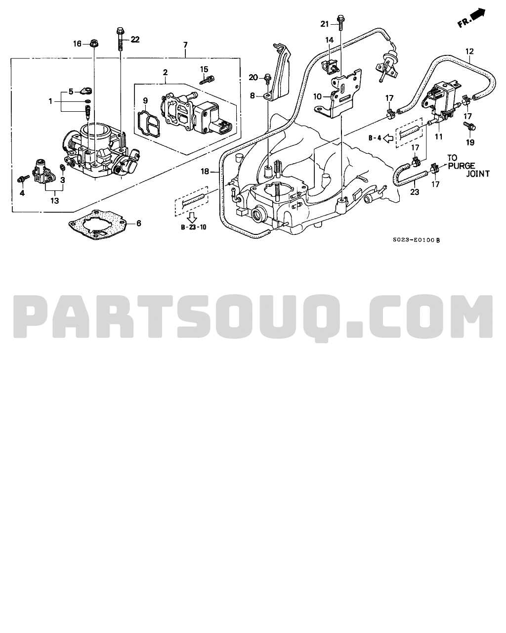 1996 honda civic parts diagram