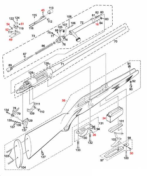 savage 64 parts diagram