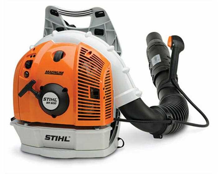 stihl br600 leaf blower parts diagram