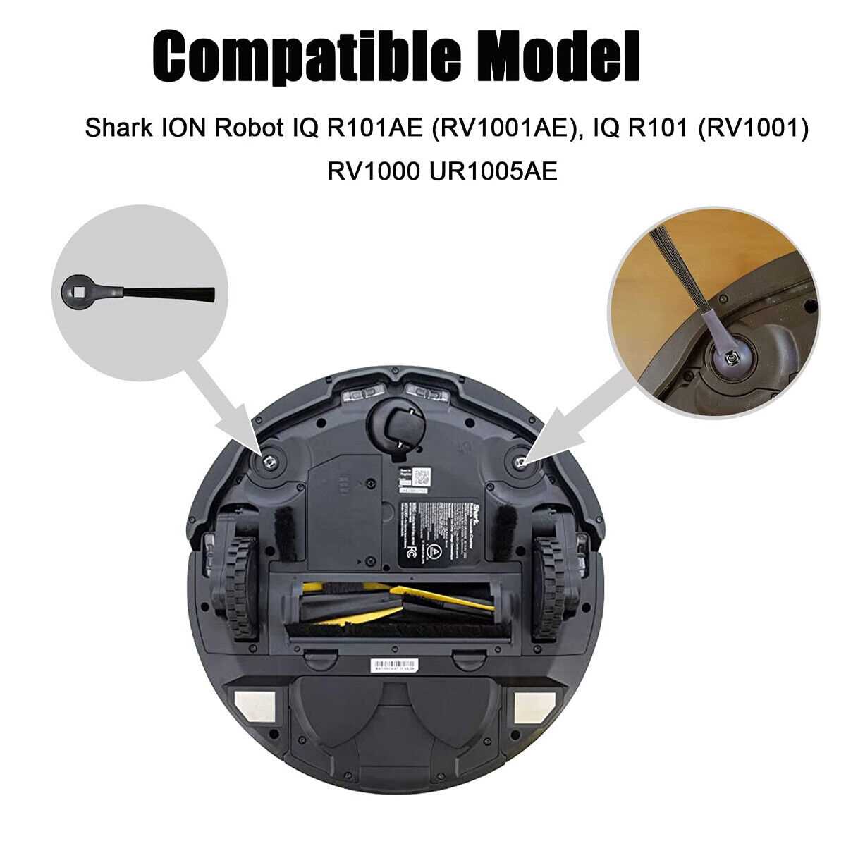 shark robot vacuum parts diagram