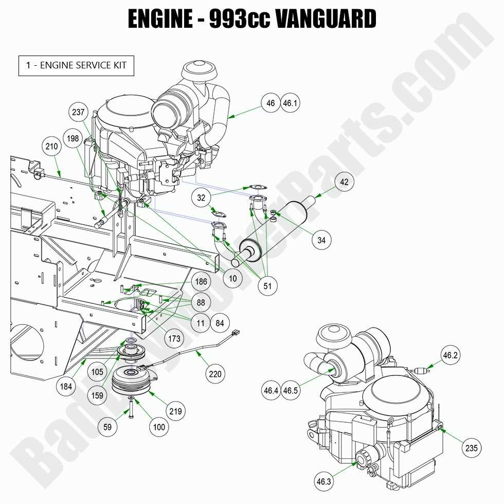 briggs and stratton vanguard parts diagram