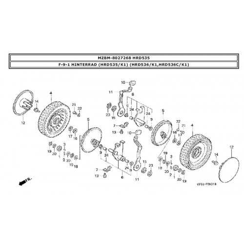 hr194 parts diagram