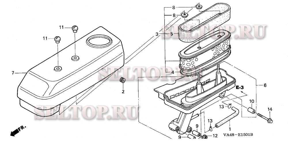 hrc216 parts diagram