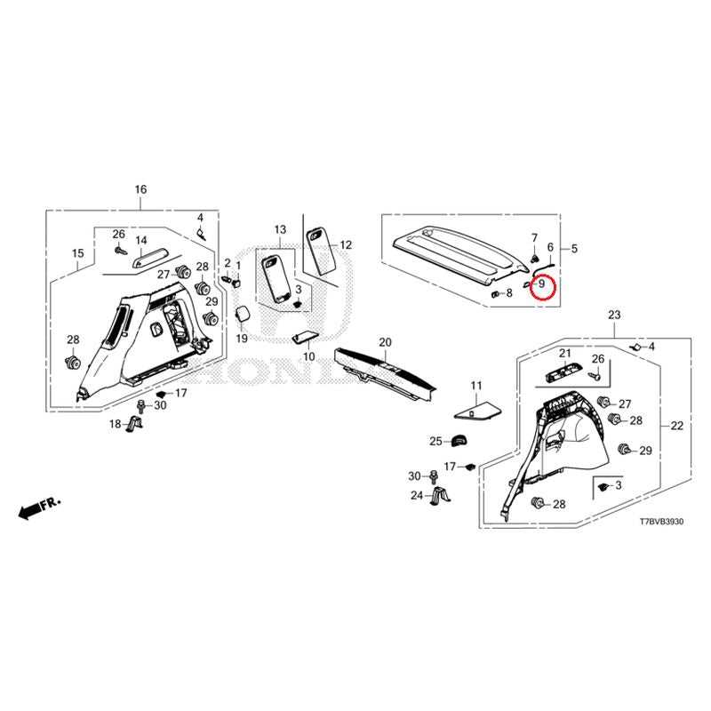 honda snowblower parts diagram