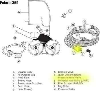 polaris pool sweep parts diagram