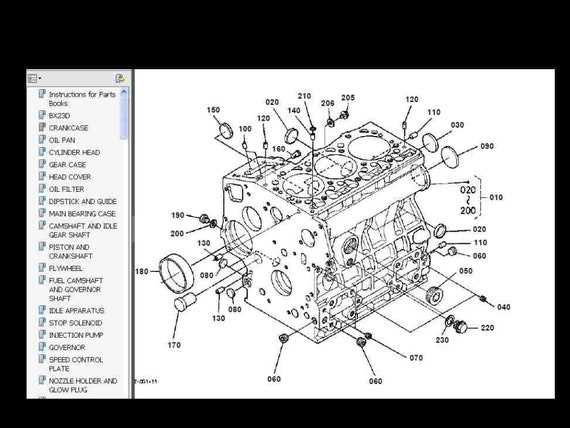 kubota bx23s parts diagram