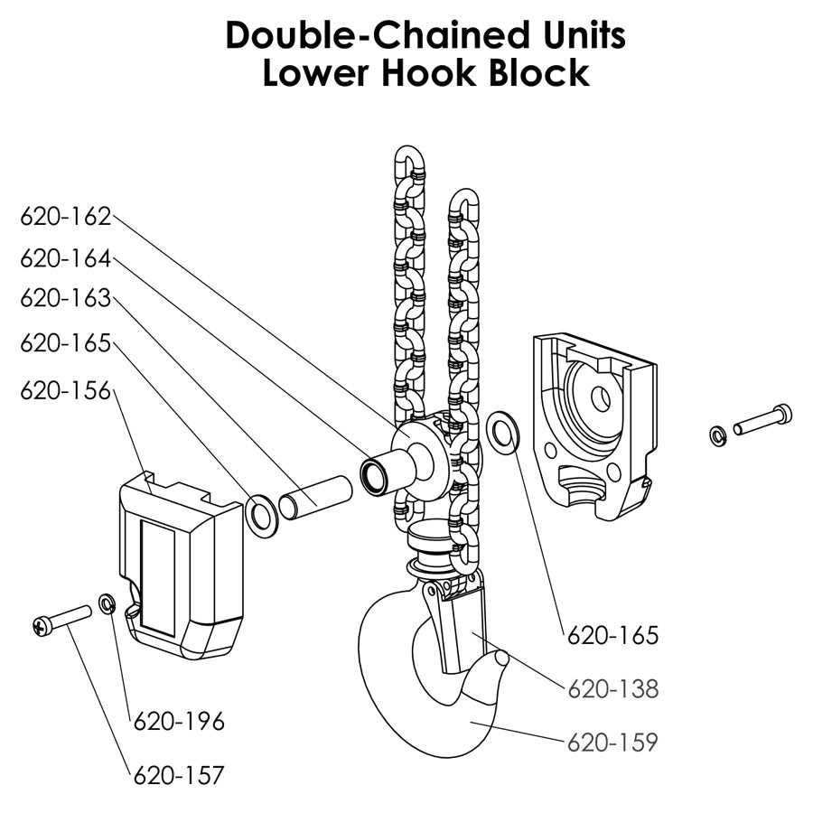 chain hoist parts diagram