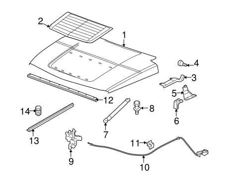 hummer h3 parts diagram