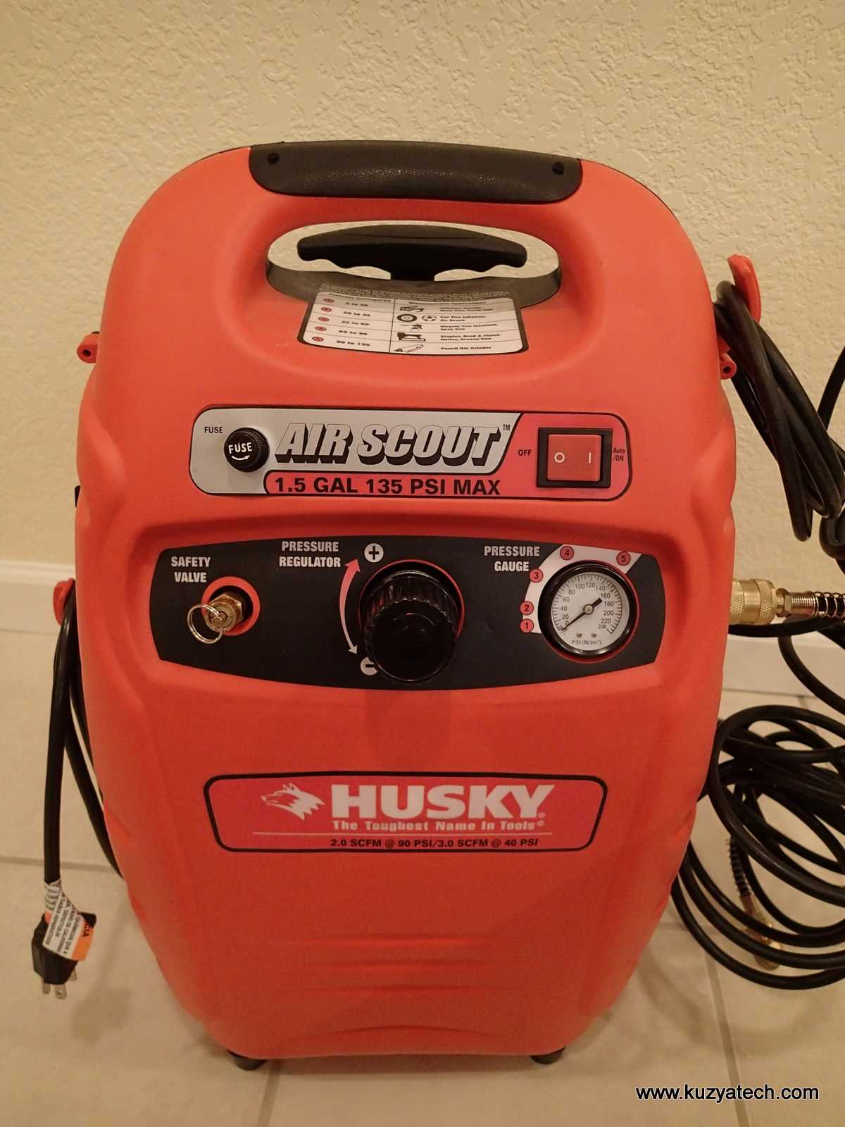 husky 30 gallon air compressor parts diagram