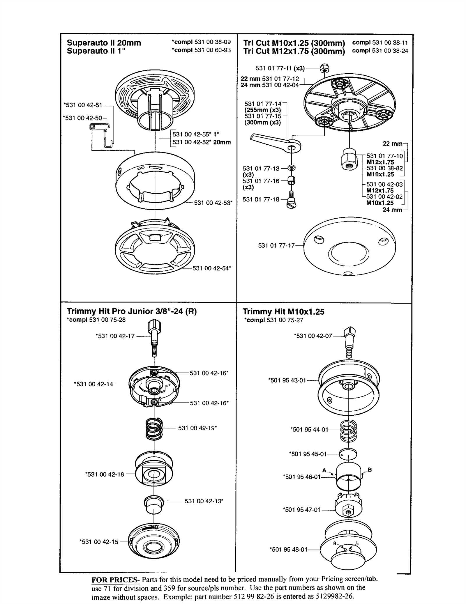 husqvarna 123l parts diagram