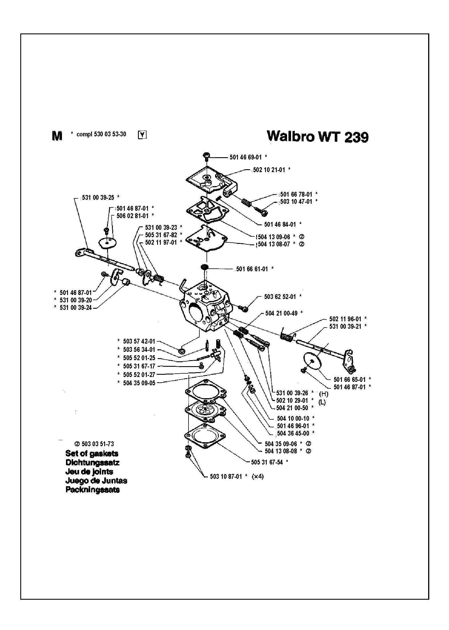 husqvarna 125l parts diagram