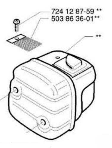 husqvarna 340 parts diagram