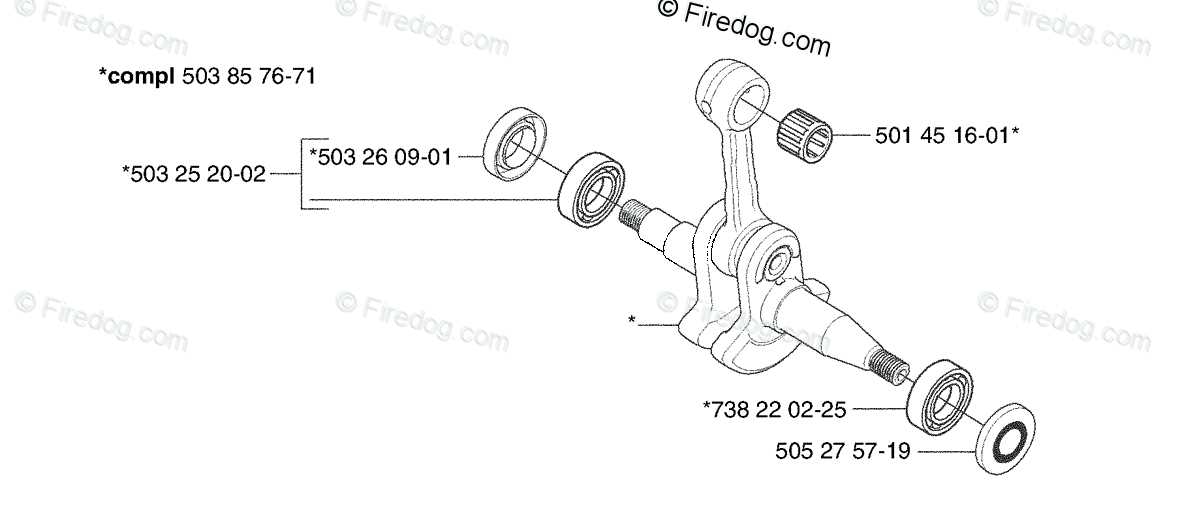 husqvarna 353 parts diagram