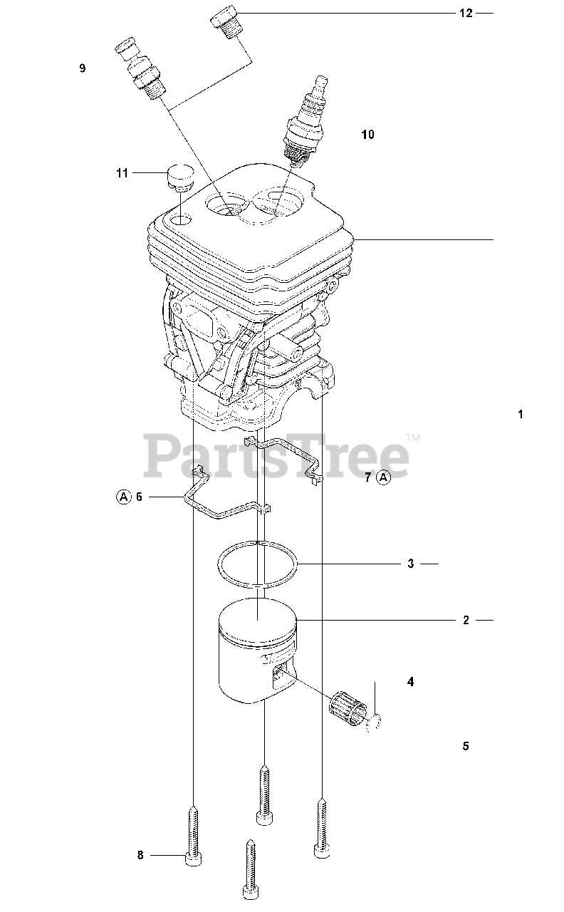 husqvarna 445 chainsaw parts diagram