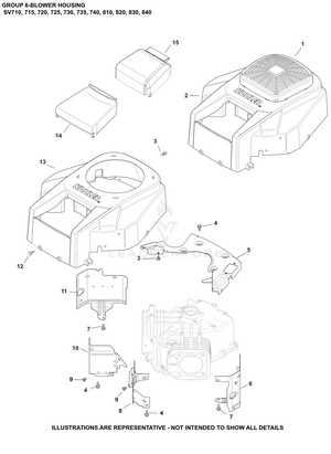 husqvarna blower parts diagram