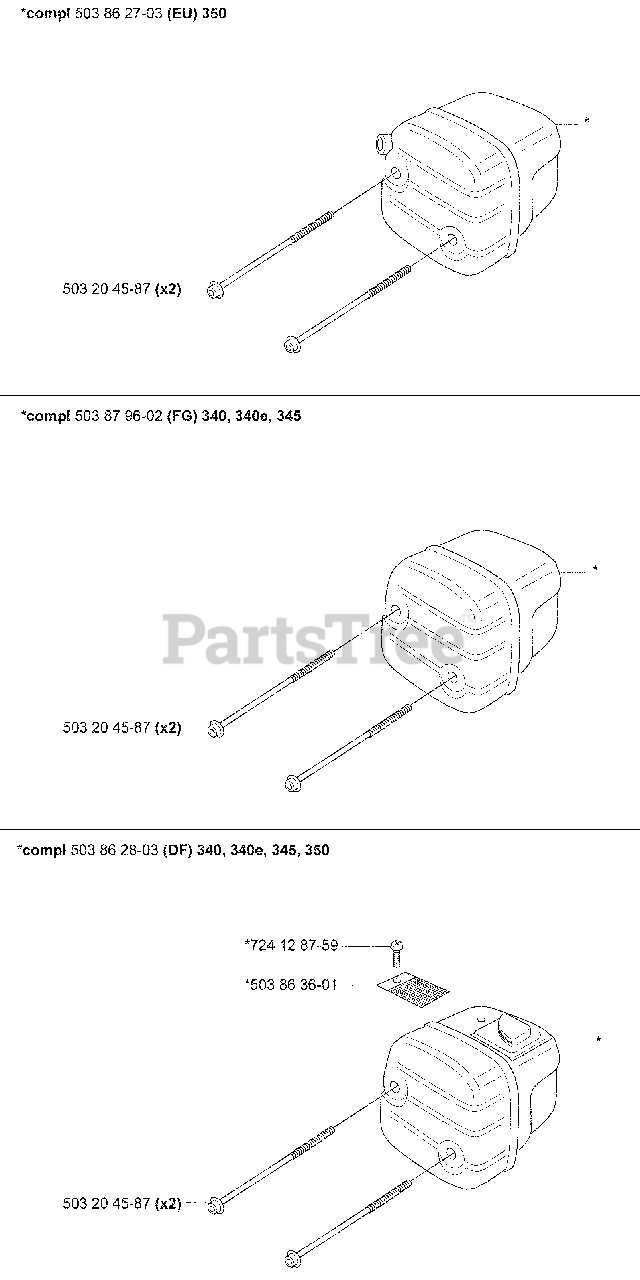 husqvarna parts diagrams