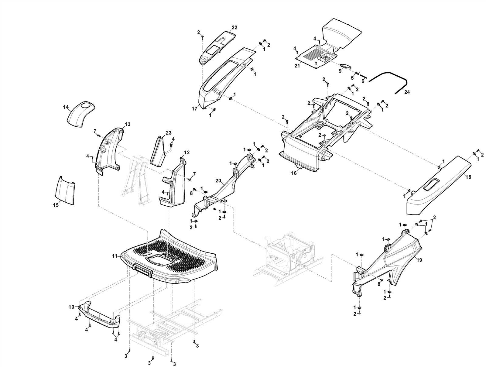 husqvarna yth20k46 parts diagram