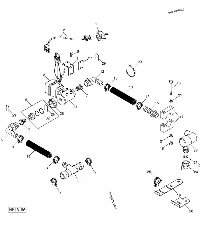 john deere 185 hydro parts diagram