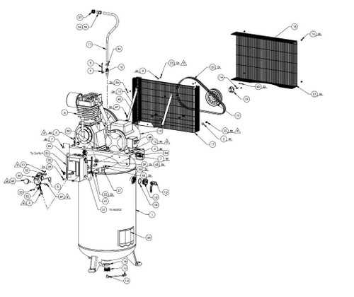 kobalt air compressor parts diagram