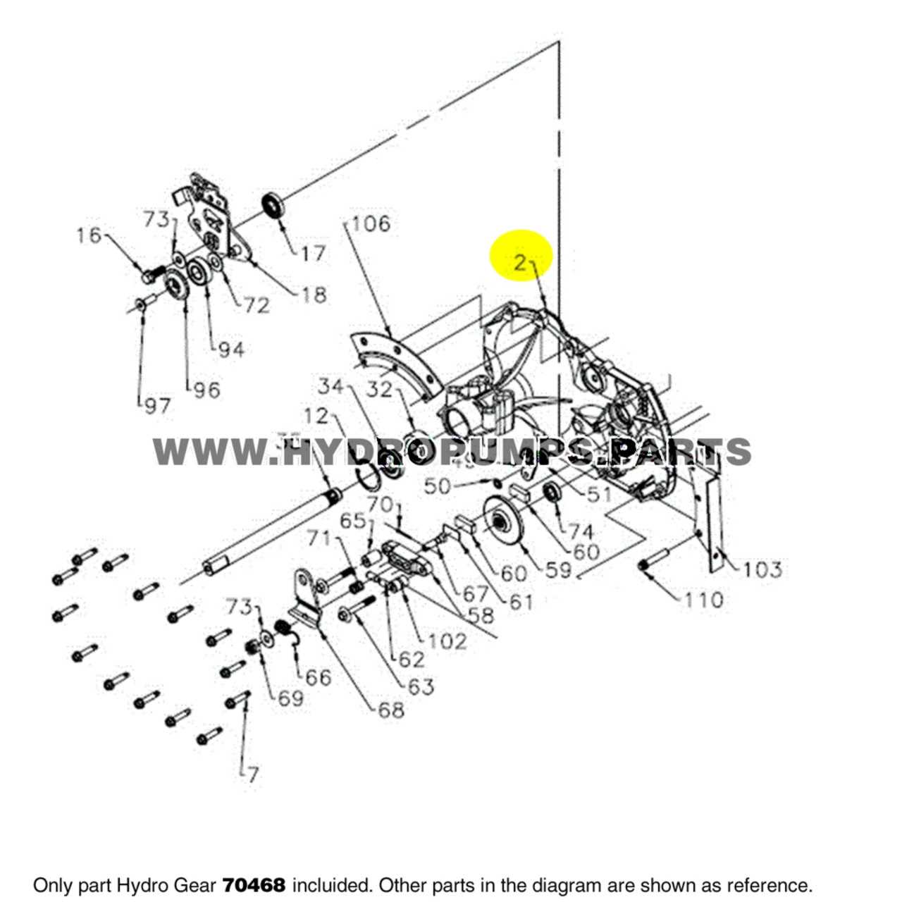 hydro gear parts diagram pdf