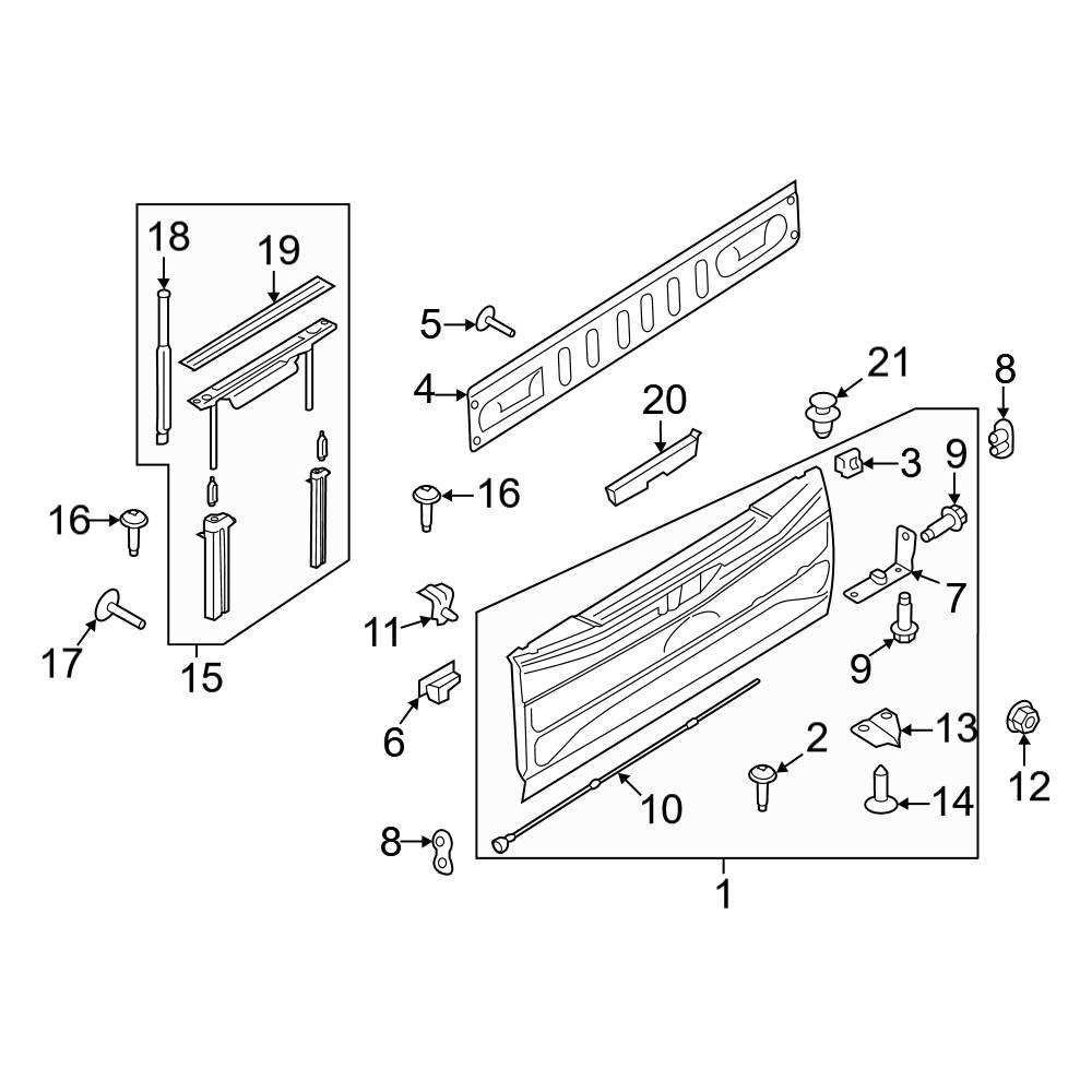 ford f 450 parts diagram