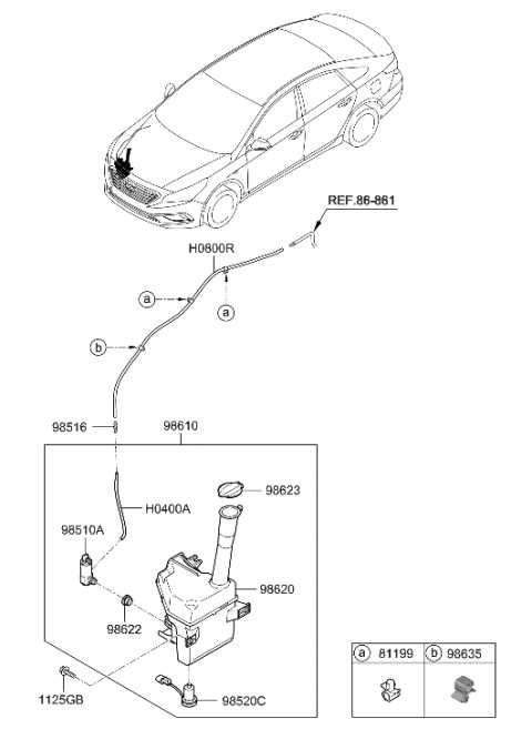 hyundai sonata parts diagram