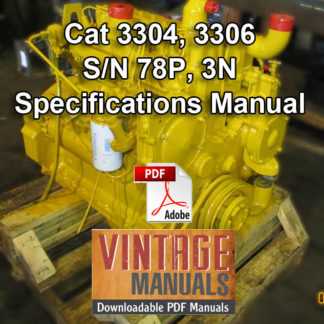 cat 3306 parts diagram