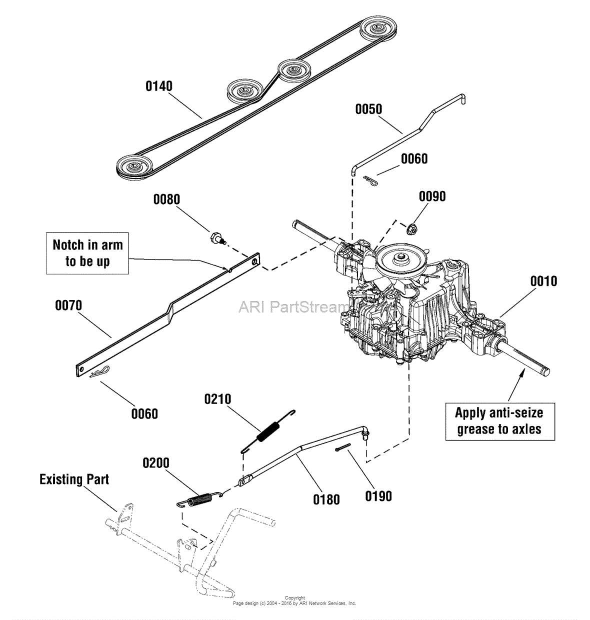 john deere d140 parts diagram