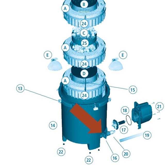 fluval 304 parts diagram