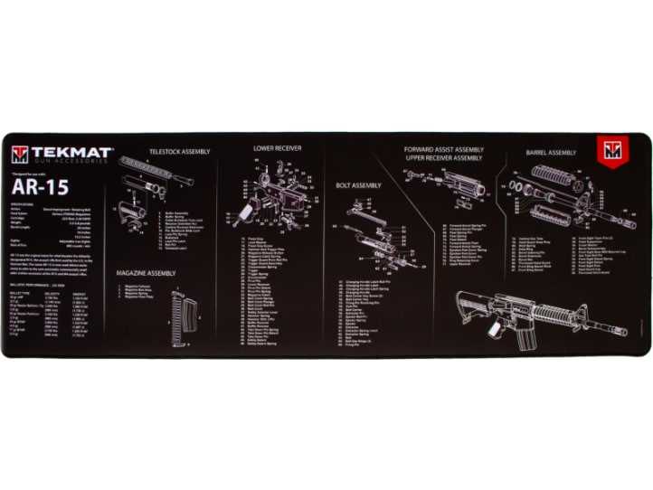 parts diagram for ar 15