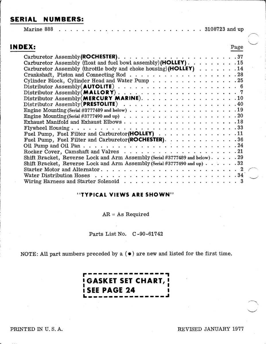 mercruiser 888 parts diagram