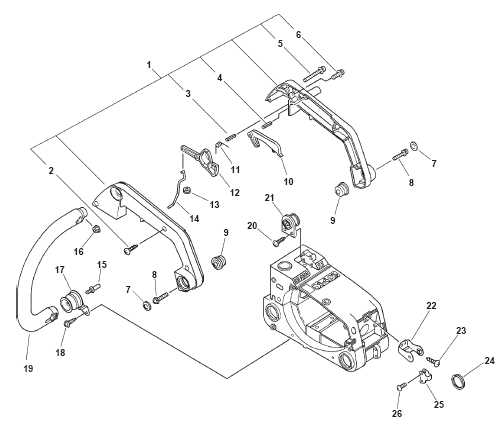 stihl 028 chainsaw parts diagram