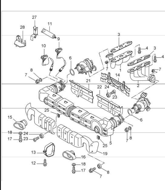 porsche 996 parts diagram