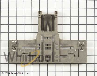 whirlpool dishwasher door parts diagram