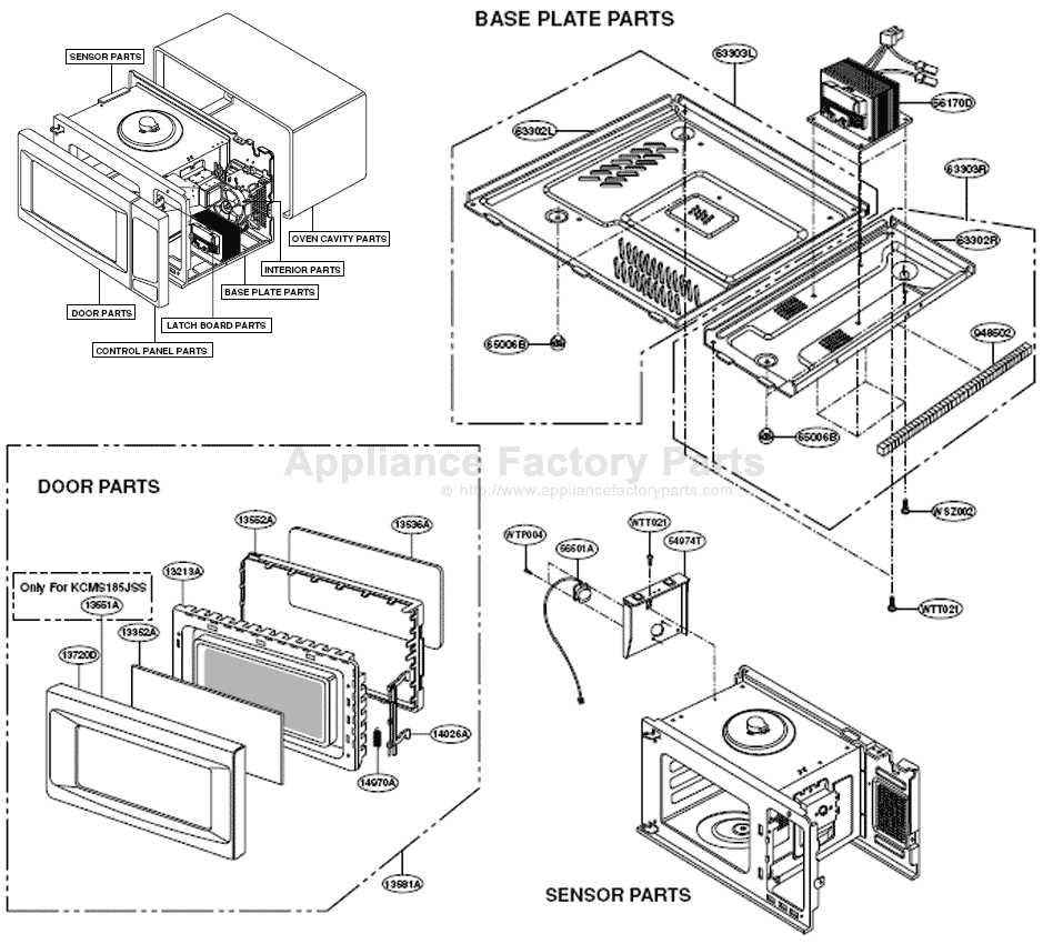 kitchenaid parts diagram