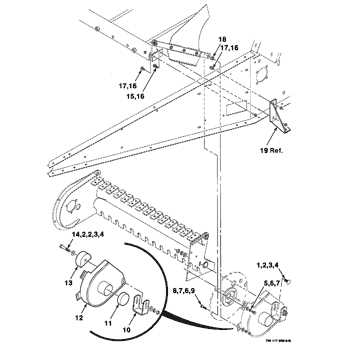 case ih 8420 round baler parts diagram