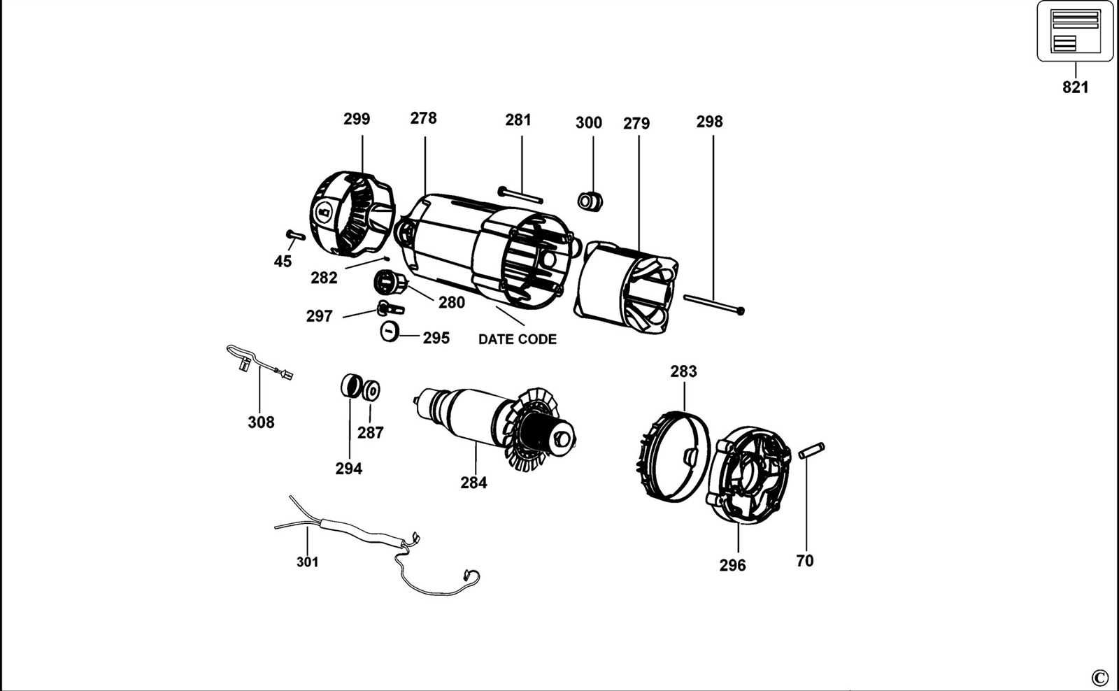 dewalt dw708 type 4 parts diagram