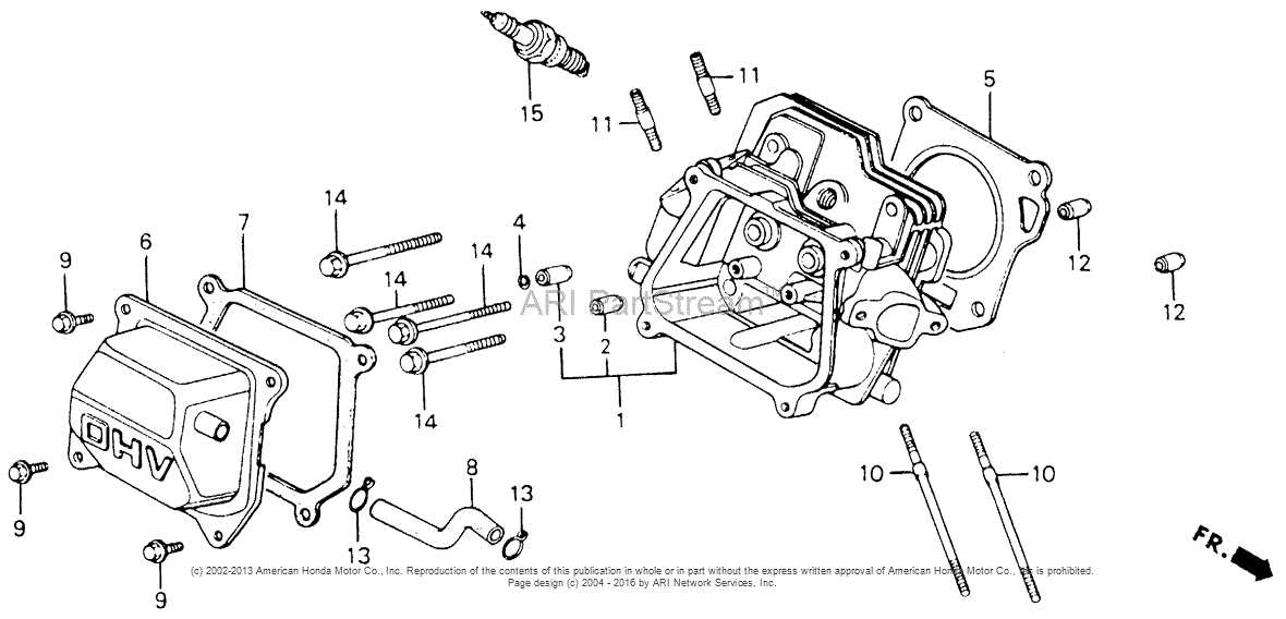 honda gx110 parts diagram