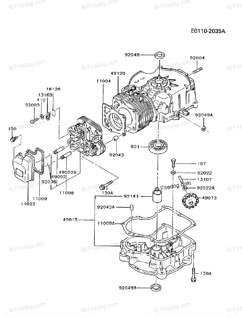 2 stroke engine parts diagram