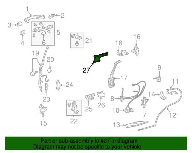 2008 toyota sienna parts diagram