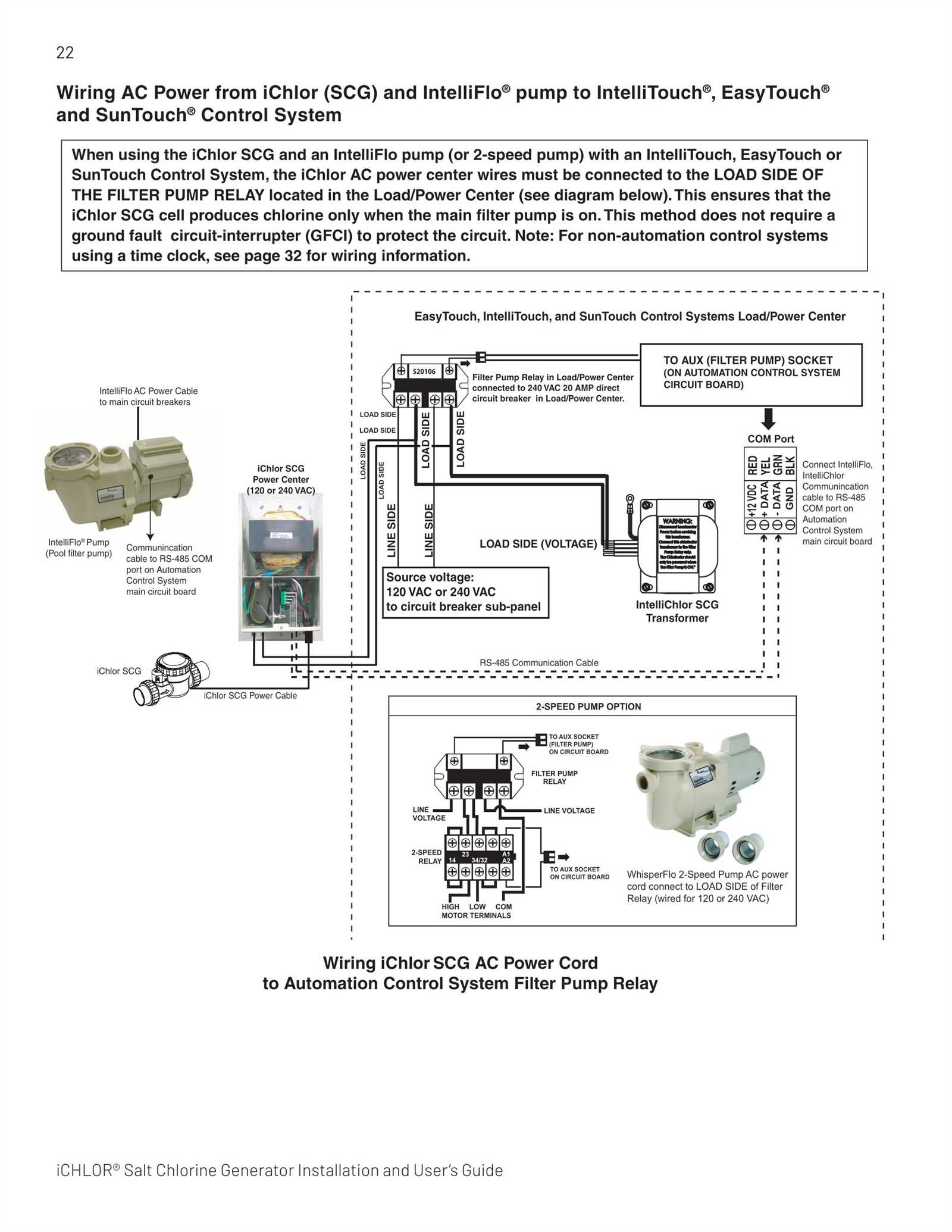 intellichlor parts diagram