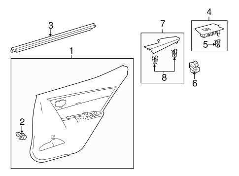 interior door parts diagram