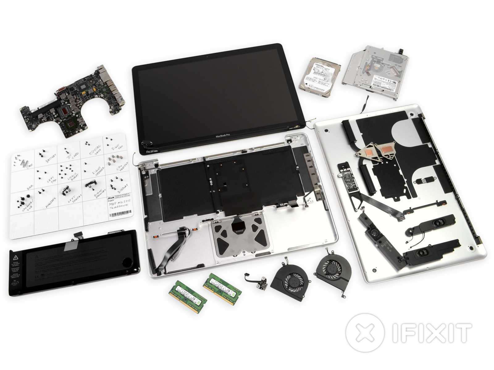 internal macbook pro parts diagram