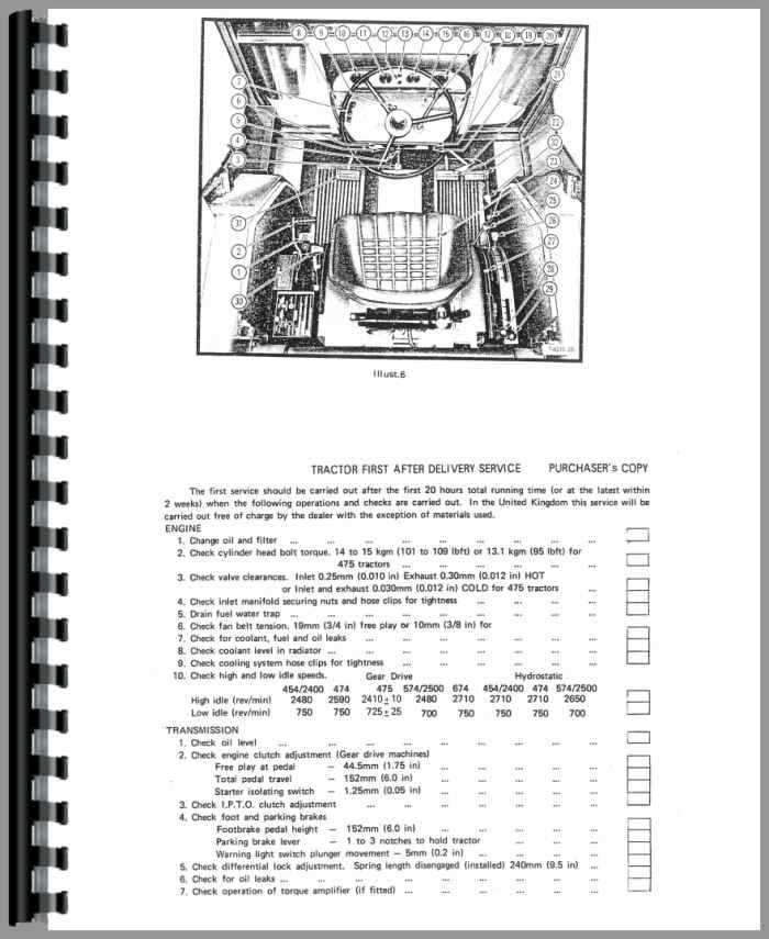 international 574 tractor parts diagram