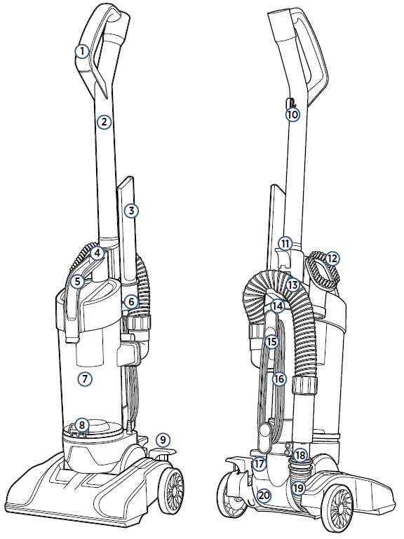 bissell parts diagram