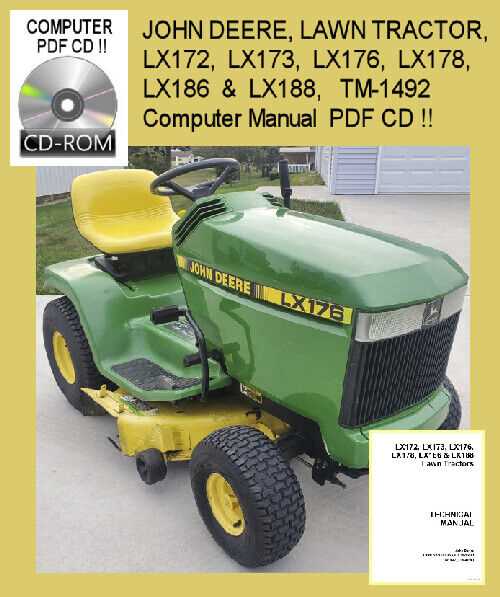 john deere lx176 parts diagram